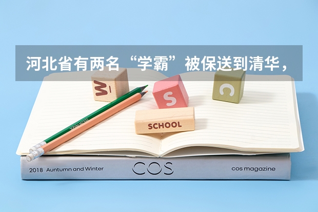 河北省有两名“学霸”被保送到清华，这两名学生来自哪个学校？