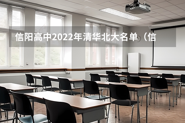 信阳高中2022年清华北大名单(信阳高考清华北大人数怎样)