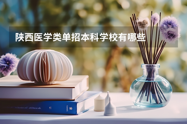陕西医学类单招本科学校有哪些