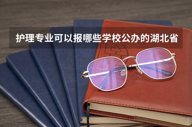 护理专业可以报哪些学校公办的湖北省