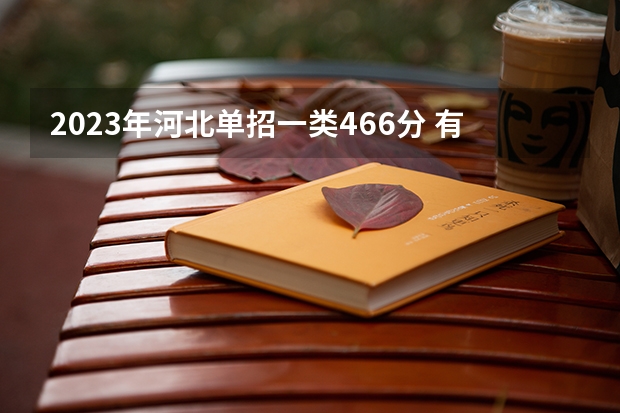 2023年河北单招一类466分 有什么推荐的学校吗？