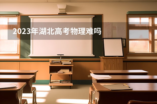 2023年湖北高考物理难吗