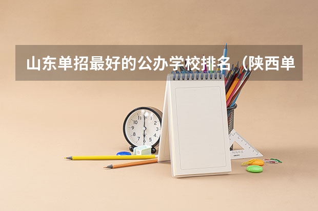 山东单招最好的公办学校排名（陕西单招公办大专学校排名）
