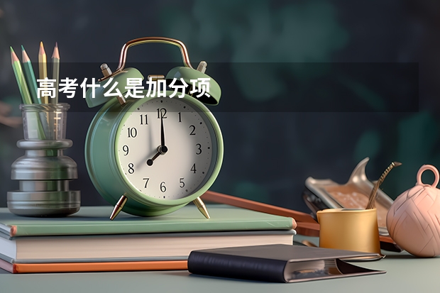 高考什么是加分项