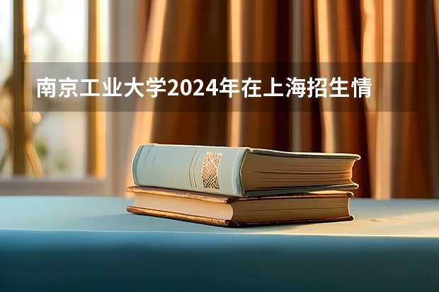 南京工业大学2024年在上海招生情况