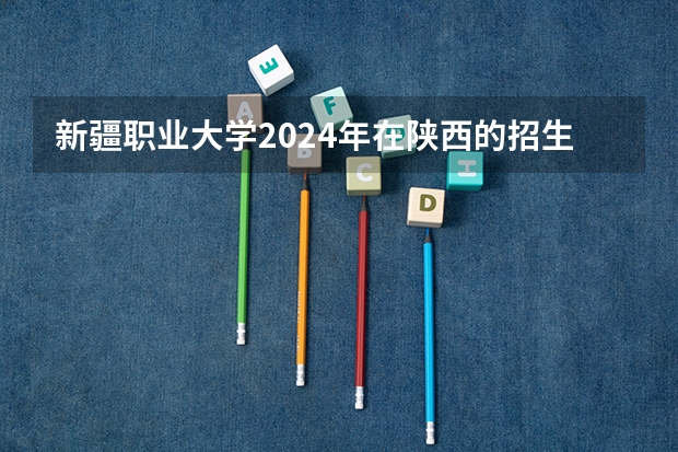 新疆职业大学2024年在陕西的招生情况