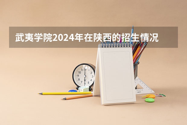 武夷学院2024年在陕西的招生情况