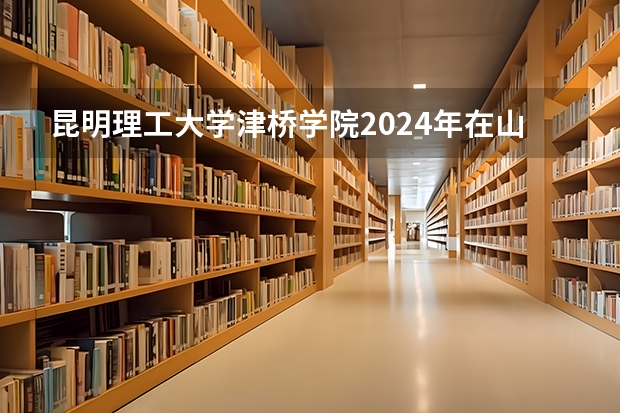 昆明理工大学津桥学院2024年在山东有什么招生计划