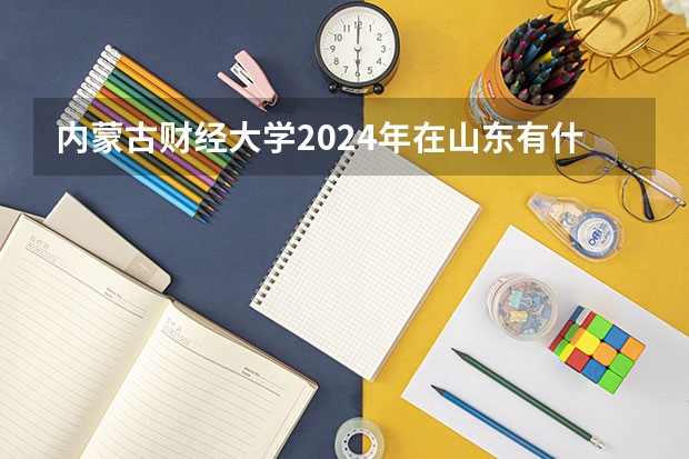 内蒙古财经大学2024年在山东有什么招生计划