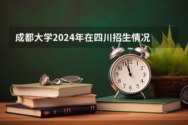 成都大学2024年在四川招生情况