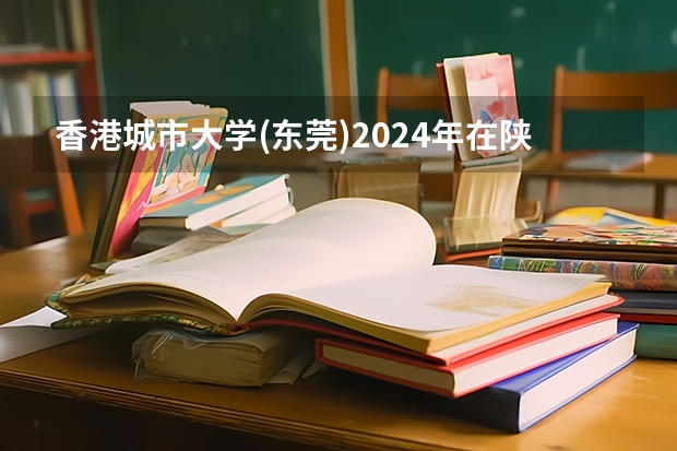 香港城市大学(东莞)2024年在陕西的招生情况