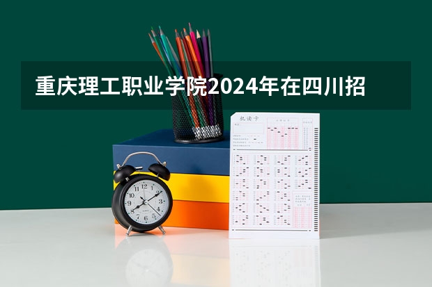 重庆理工职业学院2024年在四川招生情况