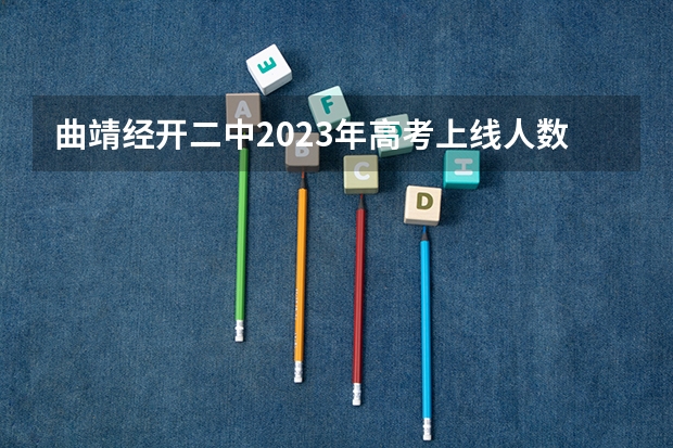 曲靖经开二中2023年高考上线人数是多少