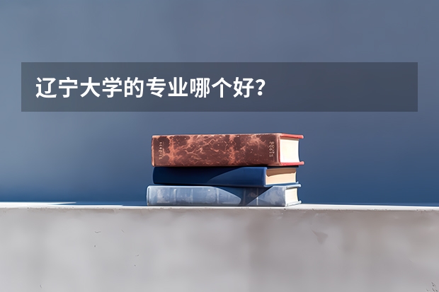 辽宁大学的专业哪个好？