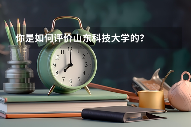 你是如何评价山东科技大学的？