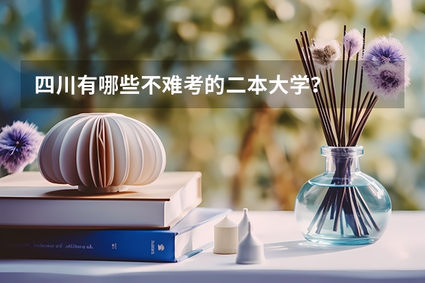 四川有哪些不难考的二本大学?
