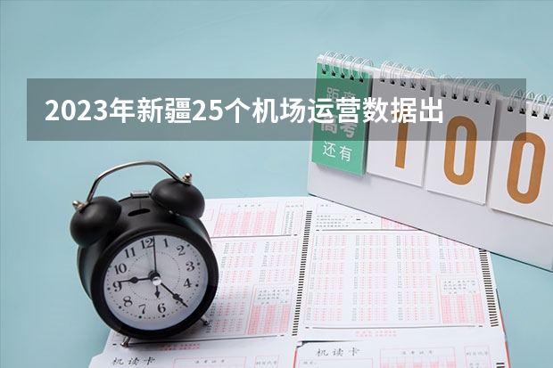 2023年新疆25个机场运营数据出炉!全疆再掀建设潮:2025年前增至37个机场 2025年新疆节日放假时间表