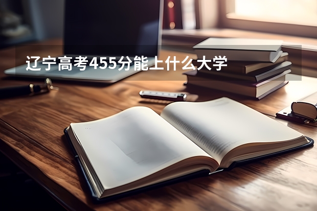 辽宁高考455分能上什么大学