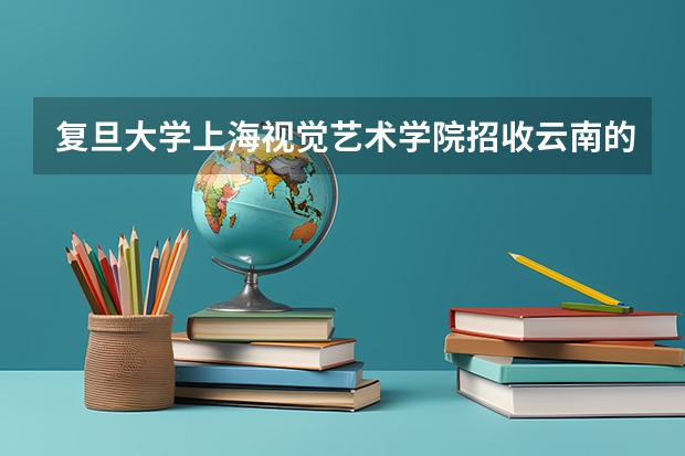 复旦大学上海视觉艺术学院招收云南的吗?