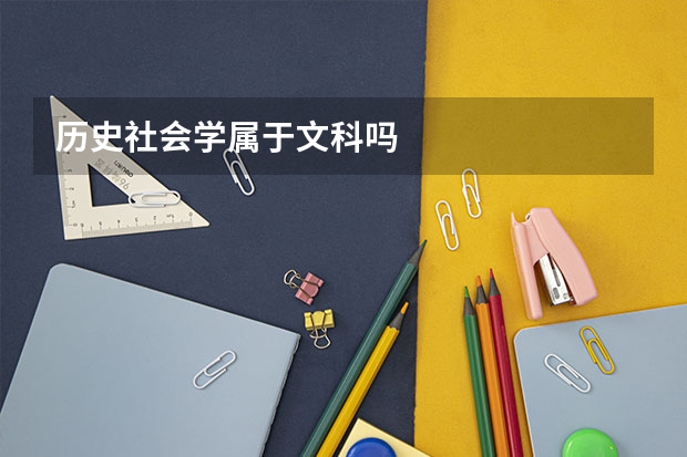 历史社会学属于文科吗