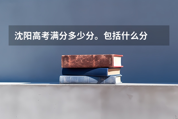 沈阳高考满分多少分。包括什么分