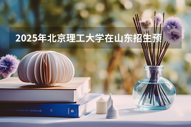 2025年北京理工大学在山东招生预测
