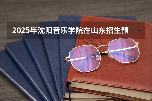 2025年沈阳音乐学院在山东招生预测