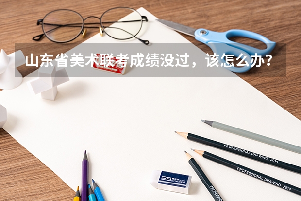 山东省美术联考成绩没过,该怎么办?