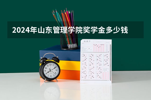 2024年山东管理学院奖学金多少钱