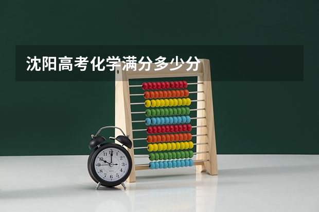 沈阳高考化学满分多少分