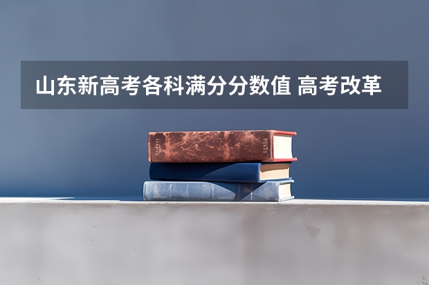 山东新高考各科满分分数值 高考改革政策