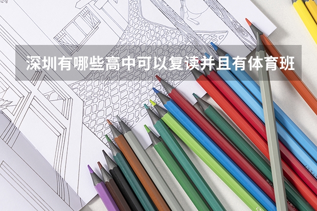 深圳有哪些高中可以复读并且有体育班
