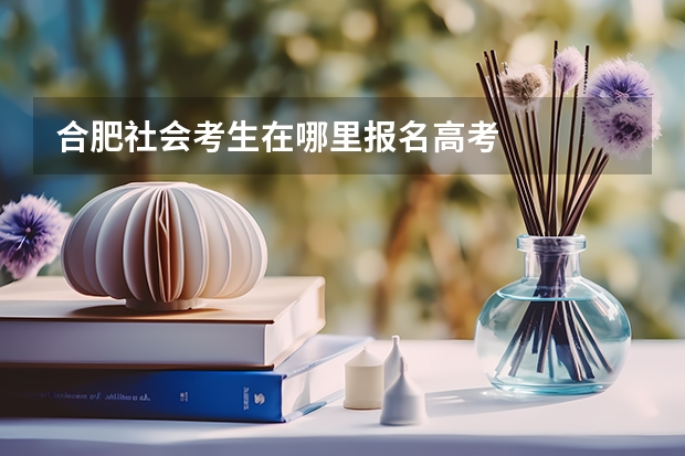 合肥社会考生在哪里报名高考