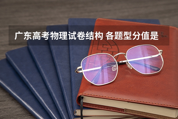 广东高考物理试卷结构 各题型分值是多少分
