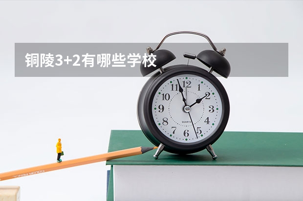 铜陵3+2有哪些学校