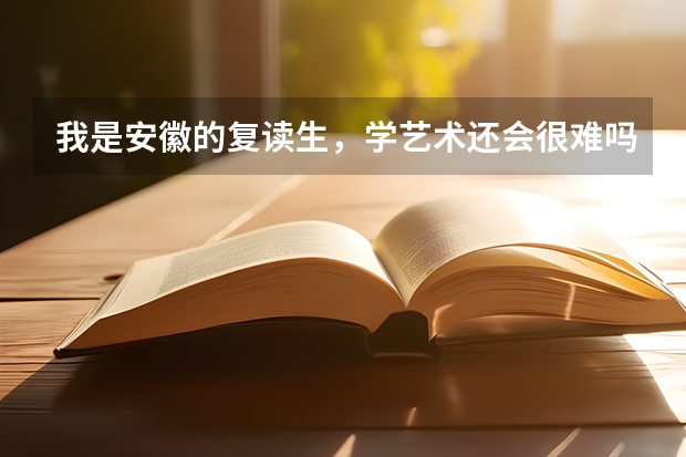 我是安徽的复读生，学艺术还会很难吗？想走的稳一点今年？