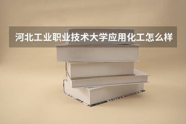 河北工业职业技术大学应用化工怎么样
