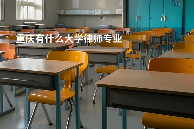 重庆有什么大学律师专业