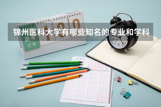锦州医科大学有哪些知名的专业和学科?